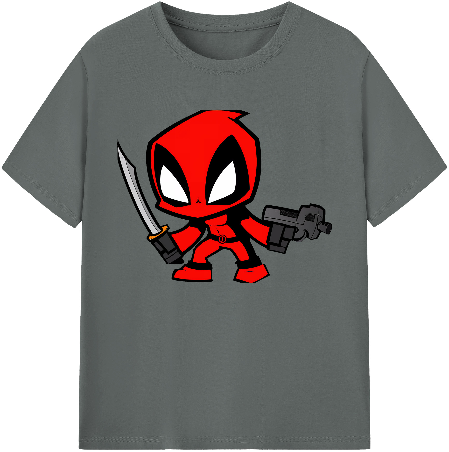 （画像用） Deadpool デッドプール 綿100％ メンズ半袖Tシャツ｜肌触りやわらか＆通気性